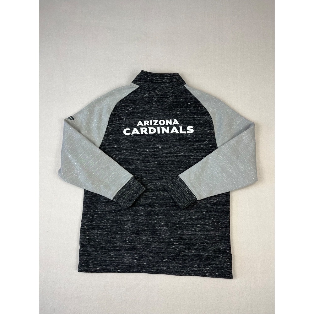 Arizona Cardinals Jacket Mens XL Gray Full Zip NFL Fanatics Sweatshirt